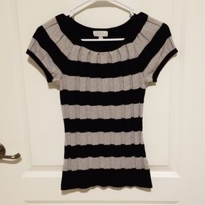 Striped sweater top